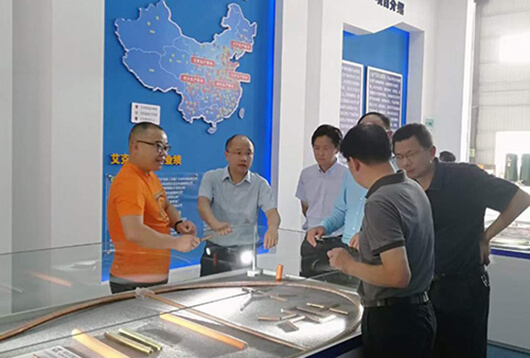 中共京山市委副書記、代市長何洪濤來公司調(diào)研、指導工作